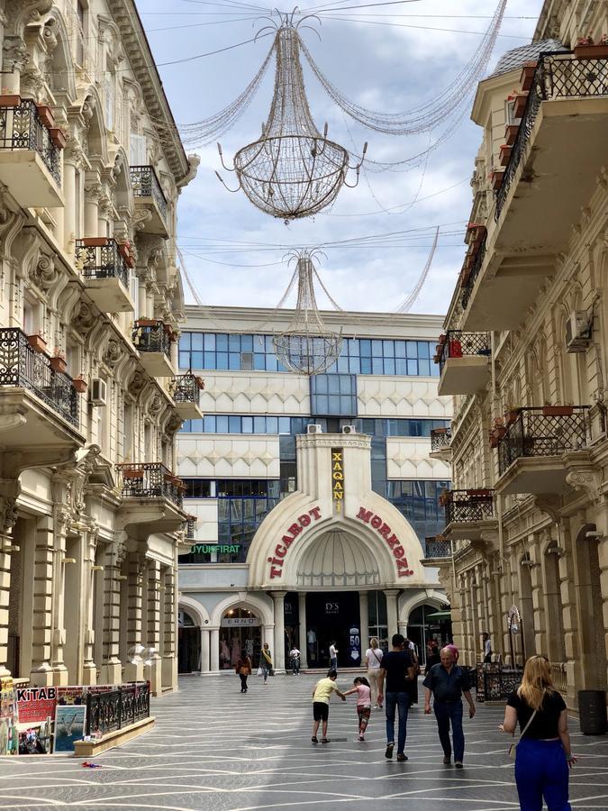 Khaghani Center Hotel Baku Bagian luar foto